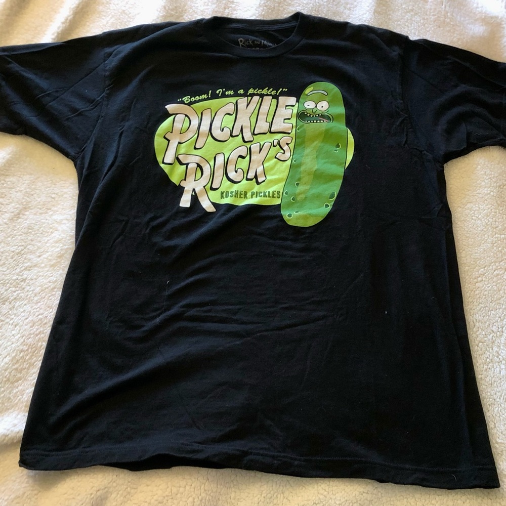 Rick and Morty Pickle Rick’s t-shirt. extra large